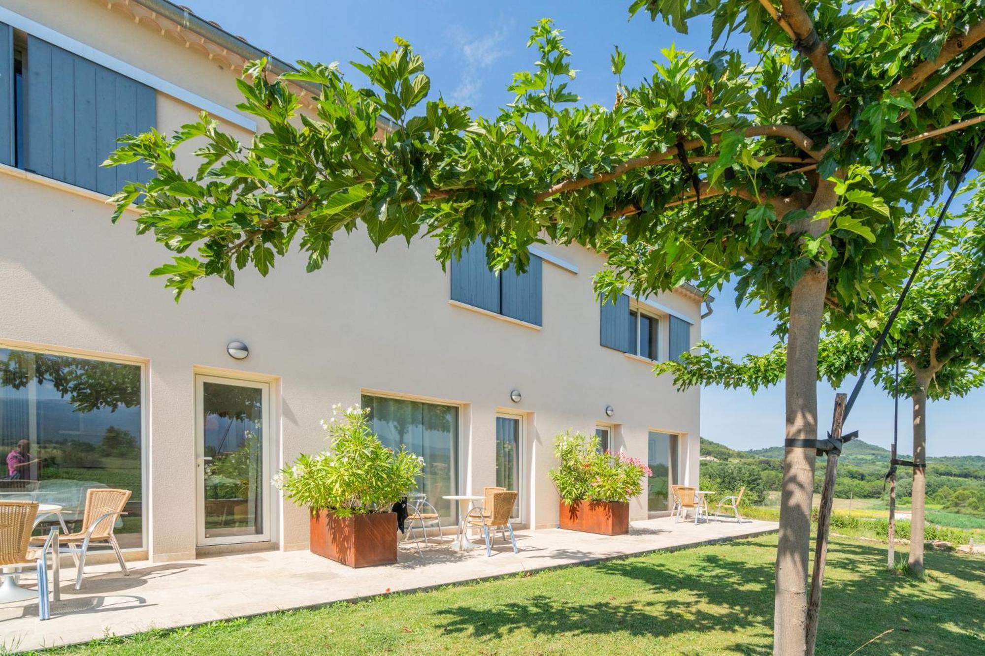Villa Les Terrasses De Cascavelle Blauvac Exterior foto